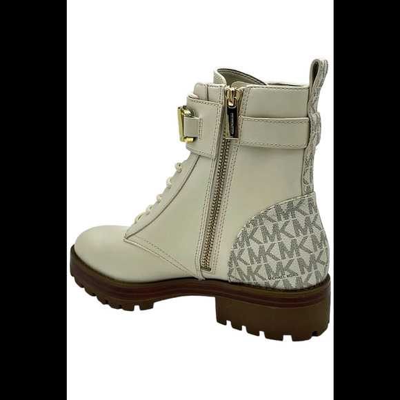 Michael Kors Women's Reed Lace Up Bootie Light Cream - Medium - Picture 3 of 3
